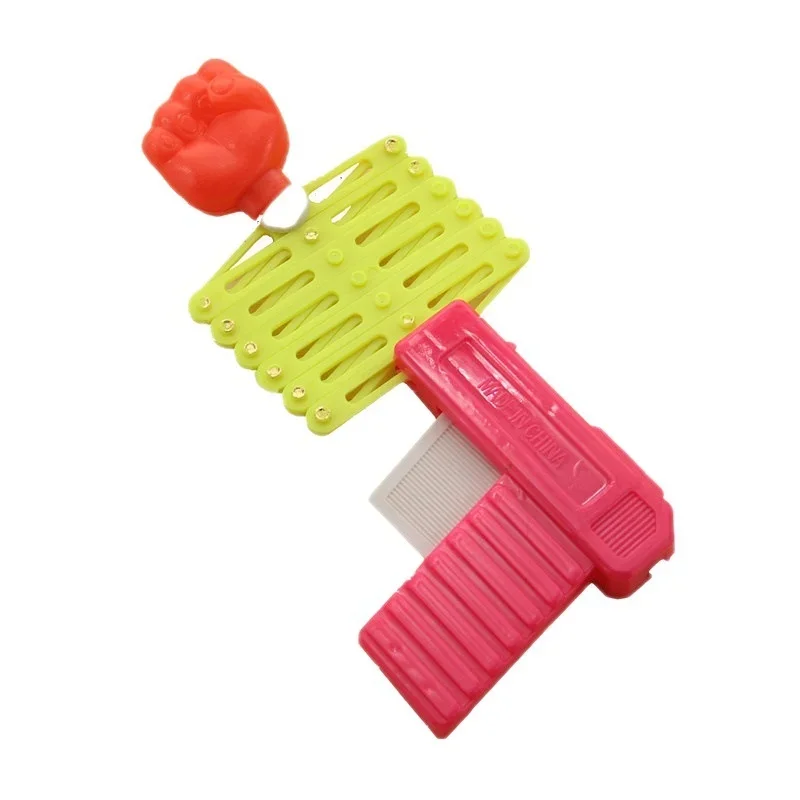 Speelgoed Vuistgeweer Kinderplezier Nieuwigheid Klaslokaal Onderwijs Grappig Vingerlezen Rekwisieten Nostalgische jeugdherinneringen Klassiek speelgoed