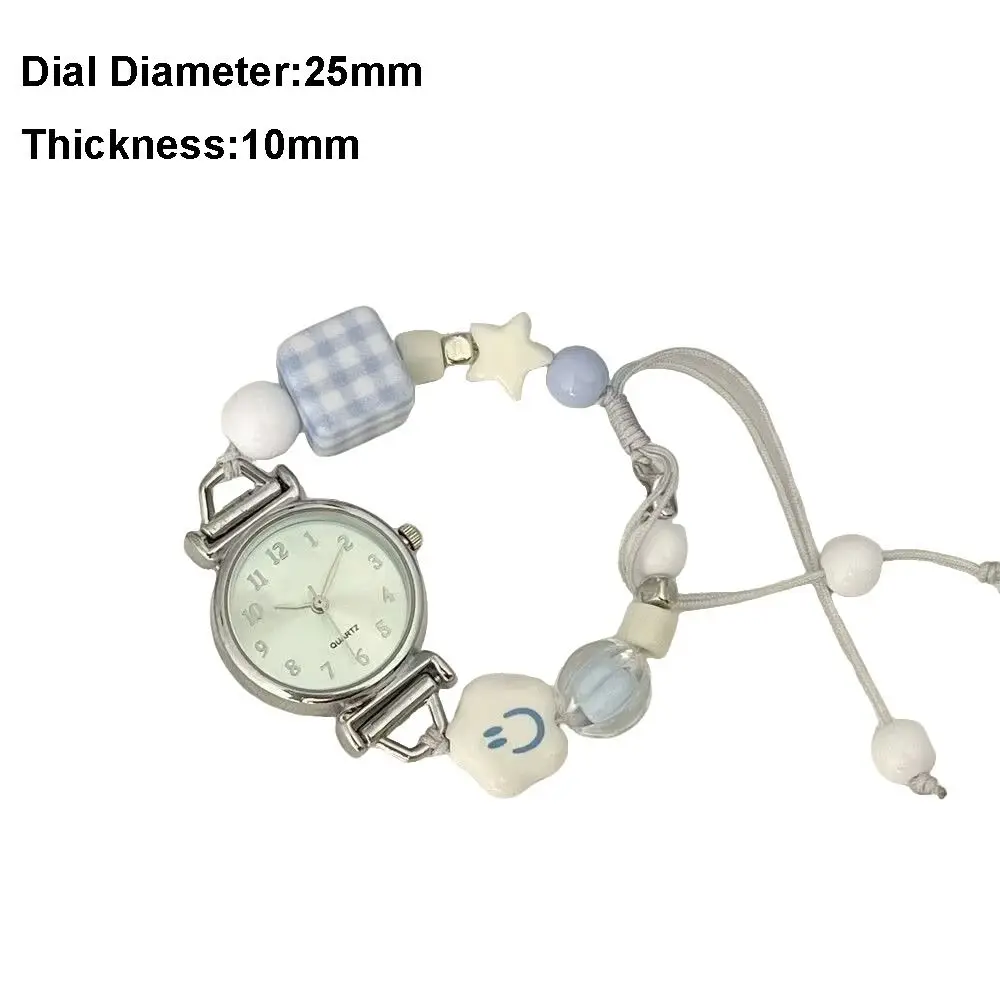 جديد الأزرق سلسلة سوار ساعة قابل للتعديل نجوم ساعة اليد ساعة ملحق الكرتون كوارتز ساعة الفتيات