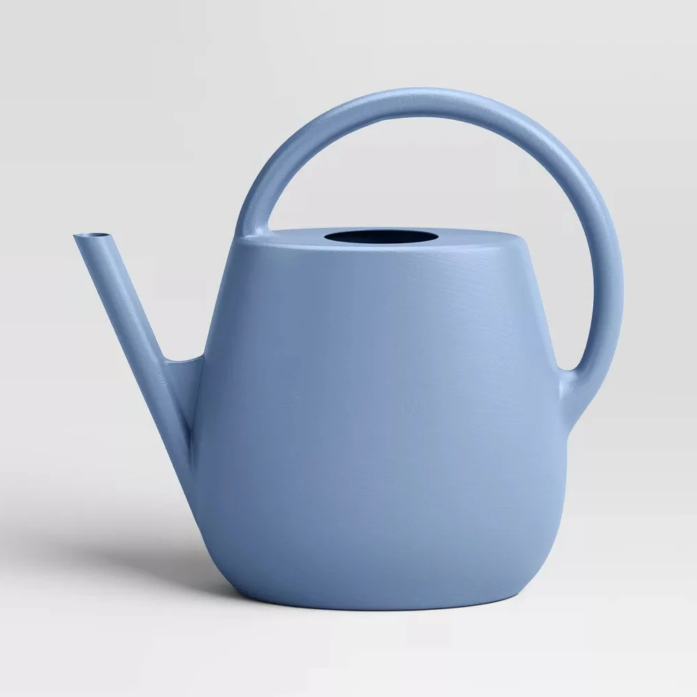 

1 Gallon Plastic Watering Can for Indoor Plants,Garden WaterI Can for Outdoor House Flower Plant,Gardening Devices,Black & Blue