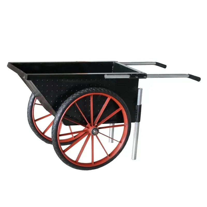 

CANMAX Manufacturer Best Selling Small Handcart Sand Trolley Construction Site Sand Transportation Equipment Hand Carts Trolleys