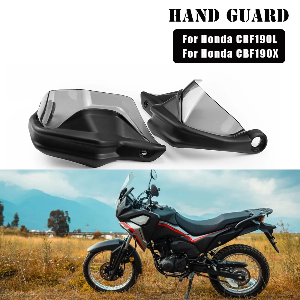 CRF190L Motorcycle Handguard For Honda CRF190L CBF190X Handguard Shield Hand Extensions Windshield