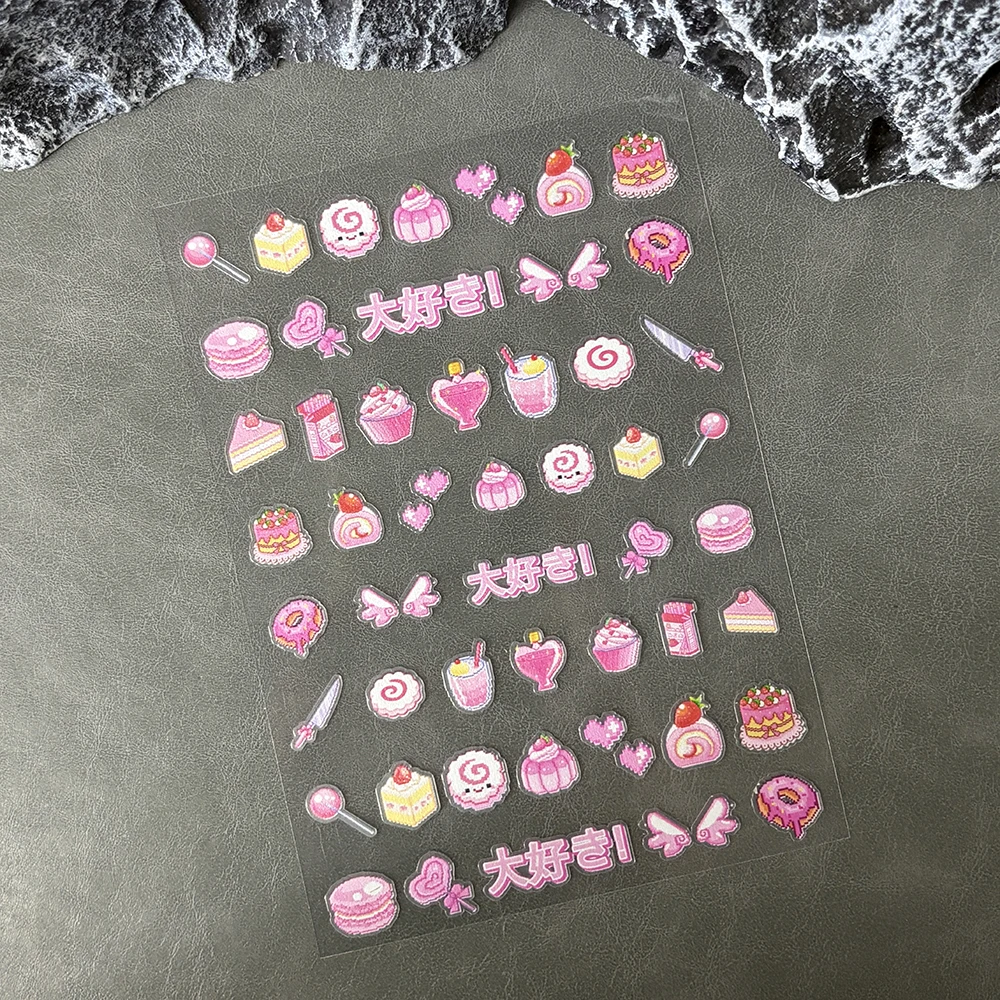 Cute Cat Sticker Sheet Y2K Aesthetic Kawaii Decals For Laptop Phone Journal Scrapbook DIY Decoration Gift Girl Trend 2026