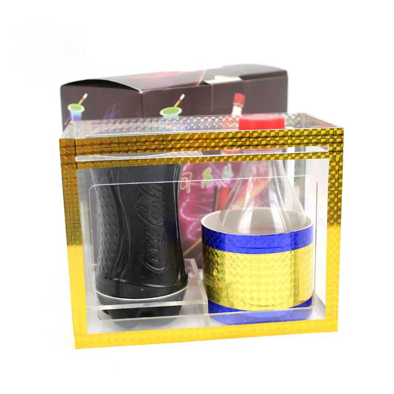 Zig Zag Cola Bottle Thereafter Bottle Stage Magic Super Effect Party Trick  Accessories Magia