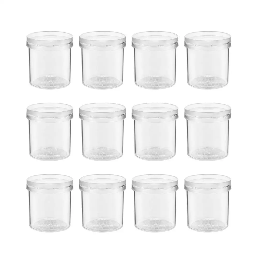 

12pcs Bug Viewer Critter Bug Catcher Viewer Container Insect Insect Breeding Box Box Rearing Toy