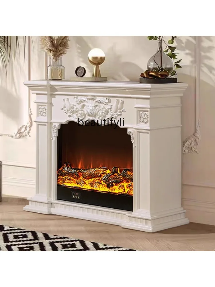 American European fireplace TV cabinet electronic simulation fire 1.5 meters electric fireplace decorative cabinet household