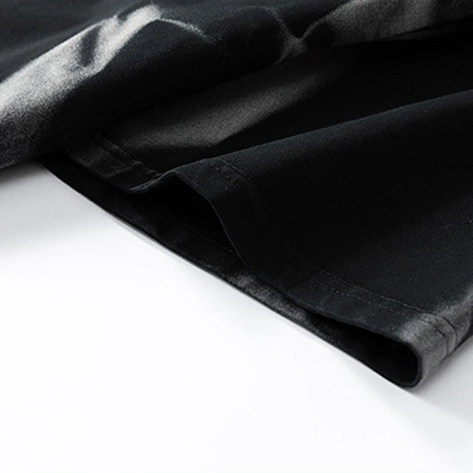 8XL Plus Size Summer Tie-dye T-shirt Men Short Sleeve T-shirts Fashion Casual Tie-dye Tops Tees Male Big Size Tshirt