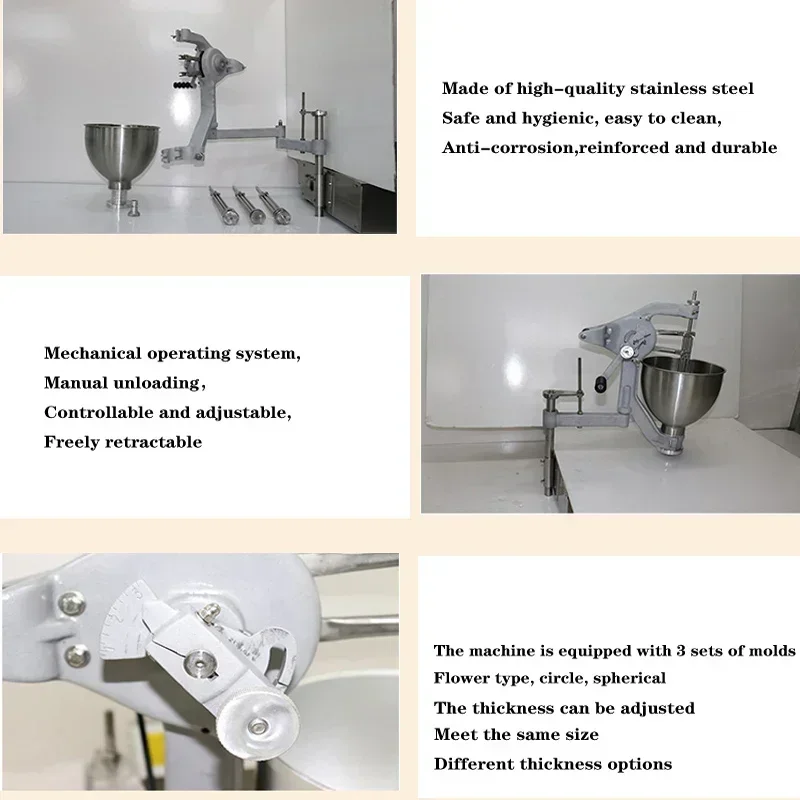 

Factory price Electric Heating Doughnut Machine Commercial Stainless Steel Multi-Function Automatic Donuts Fryer Machine