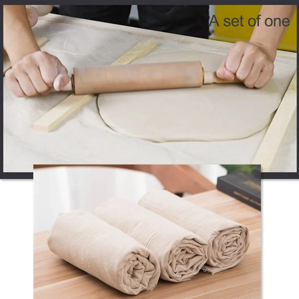 Pottery Linen Cloth Clay Burlap DIY Pottery Ceramics Clay Craft Pad Cloth Pottery Printing Texture Sculpture Tool