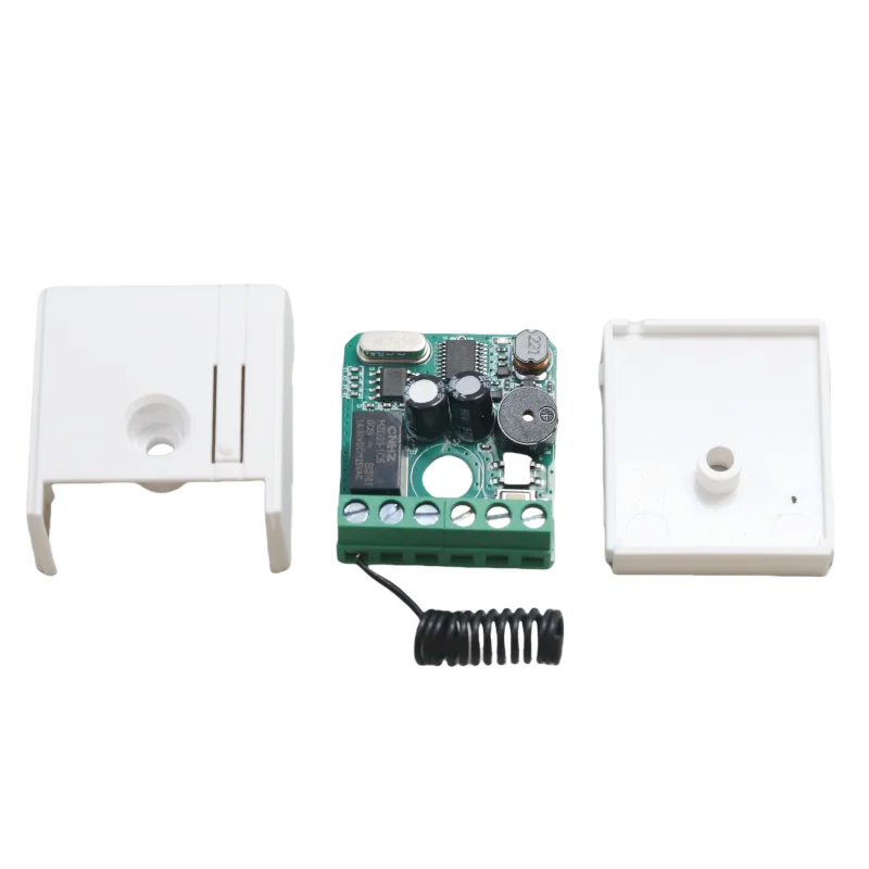 Compatible European brands 433Mhz 9-24v AC/DC 1CH Universal Wireless RF Remote Control Switch Garage & 433 MHz Remote Control