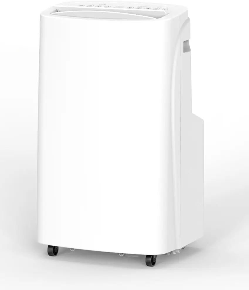 

Portable Air Conditioner 14000 BTU, Wi-Fi Smart AC Unit Cools up to 700 Sq. Ft., 3-in-1 Cool/Dehumidify/Fan with Remote Control, 360° Rolling Wheels for Easy Mobility in Bedroom or Large Room