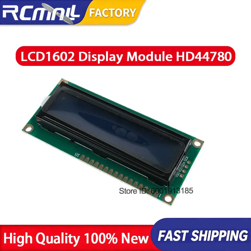 modulo-de-display-lcd1602-16x2-com-retroiluminacao-azul-5v-controlador-hd44780-compativel-com-arduino-para-configuracao-de-escritorio-em-casa