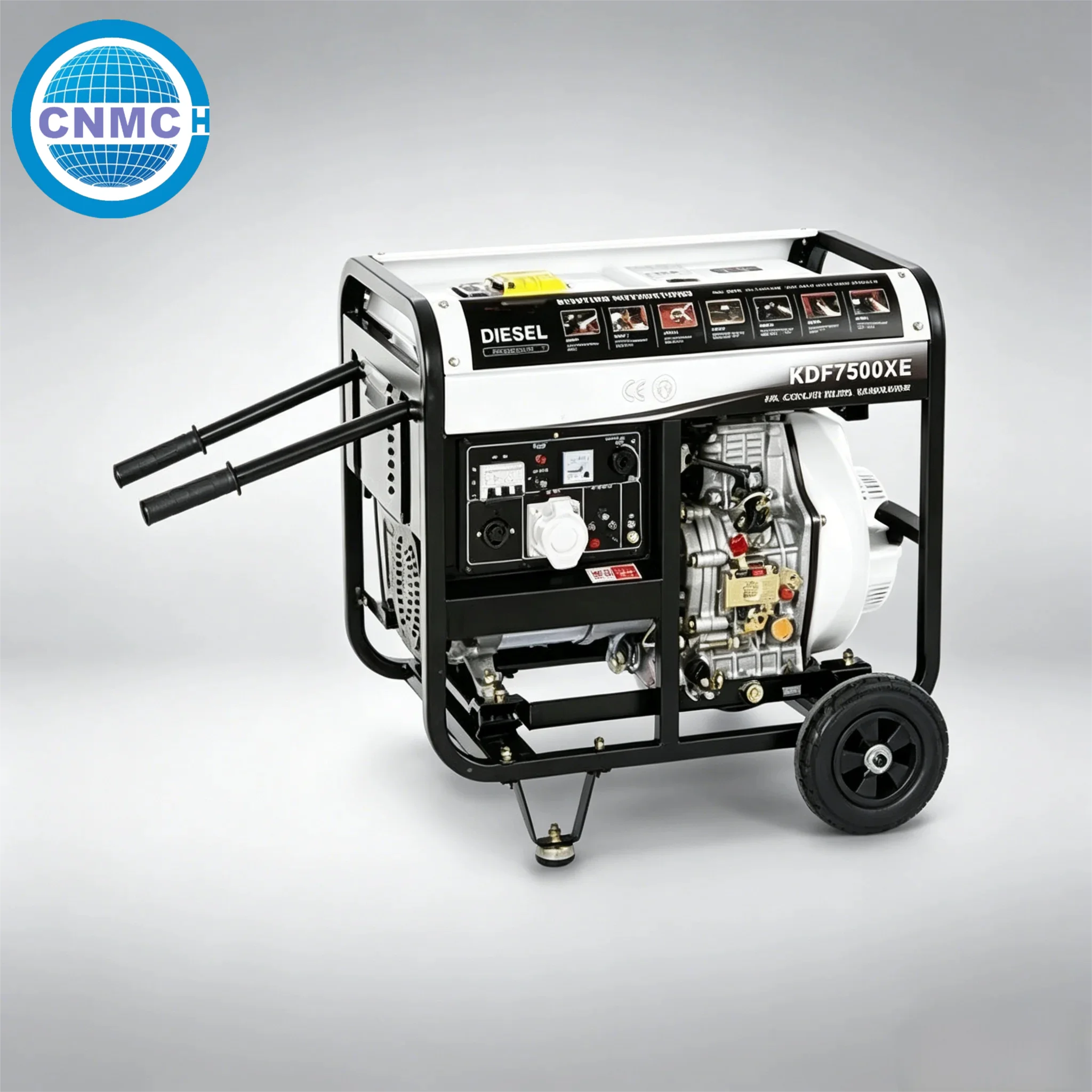 

CNMC 3KW 4KW 5KW 6KW 7KW 9KW Open Frame Diesel Generator 50HZ generators Electric Start electricity generator CE Certified