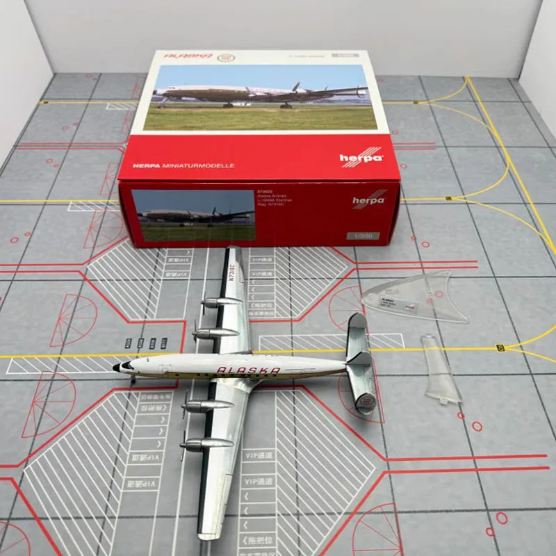 هيربا أجنحة دييكاست 1:200 مقياس TWA/Lufthansa/Alaska الخطوط الجوية L-1649A سبيكة نموذج طائرة سبيكة الانتهاء لعبة تذكارية هدية