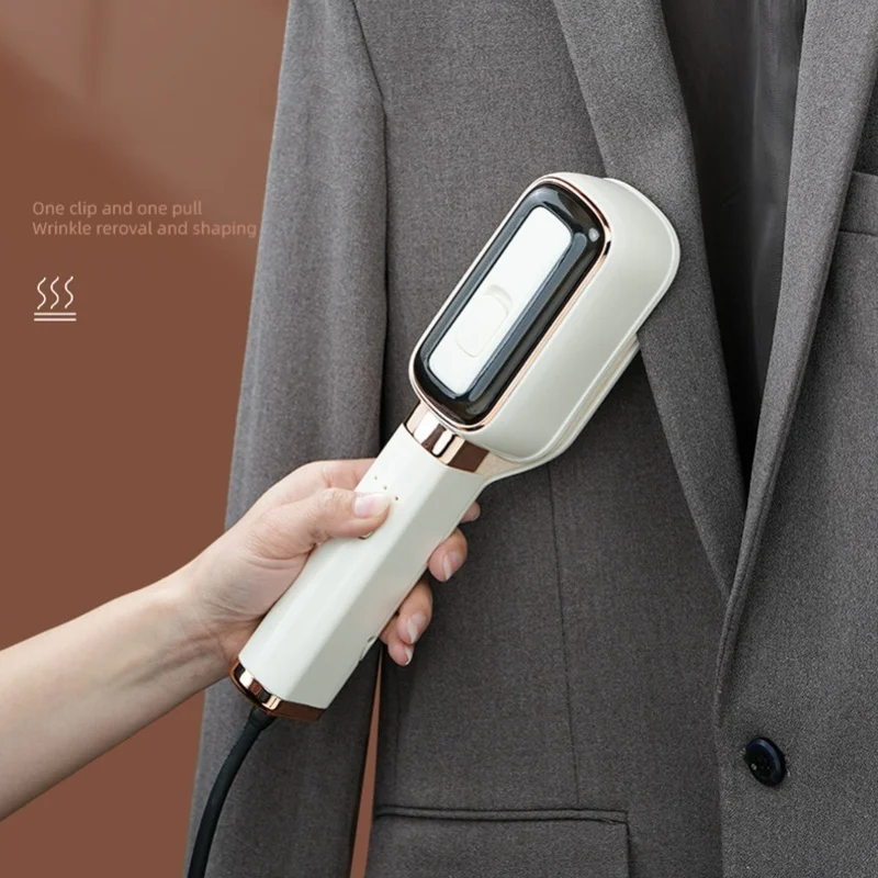 

Travel Steam Iron Combo Mini Portable Wet Dry 2 Use 1000W For Clothes 15S Fast Heat 180° Flip Handle