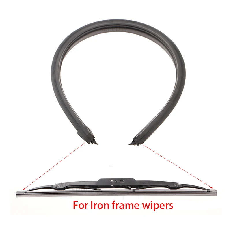 1Set For Mazda 5 2008-2018 Car Wiper Rubber Strip Refill Front Windscreen Wipers Accessories