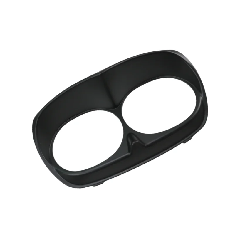 Motor Dual Headlight Fairing Trim Bezel Scowl Headlamp Cover for Harley Road Glide 1998-2013
