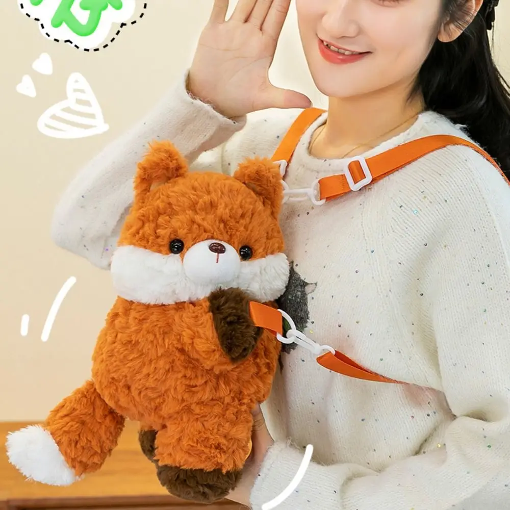 Animals Green Turtle Backpack Phone Bag Doll Little Pig Doll Shoulder Bag Large Capacity Cute Cartoon Schoolbag Outdoor