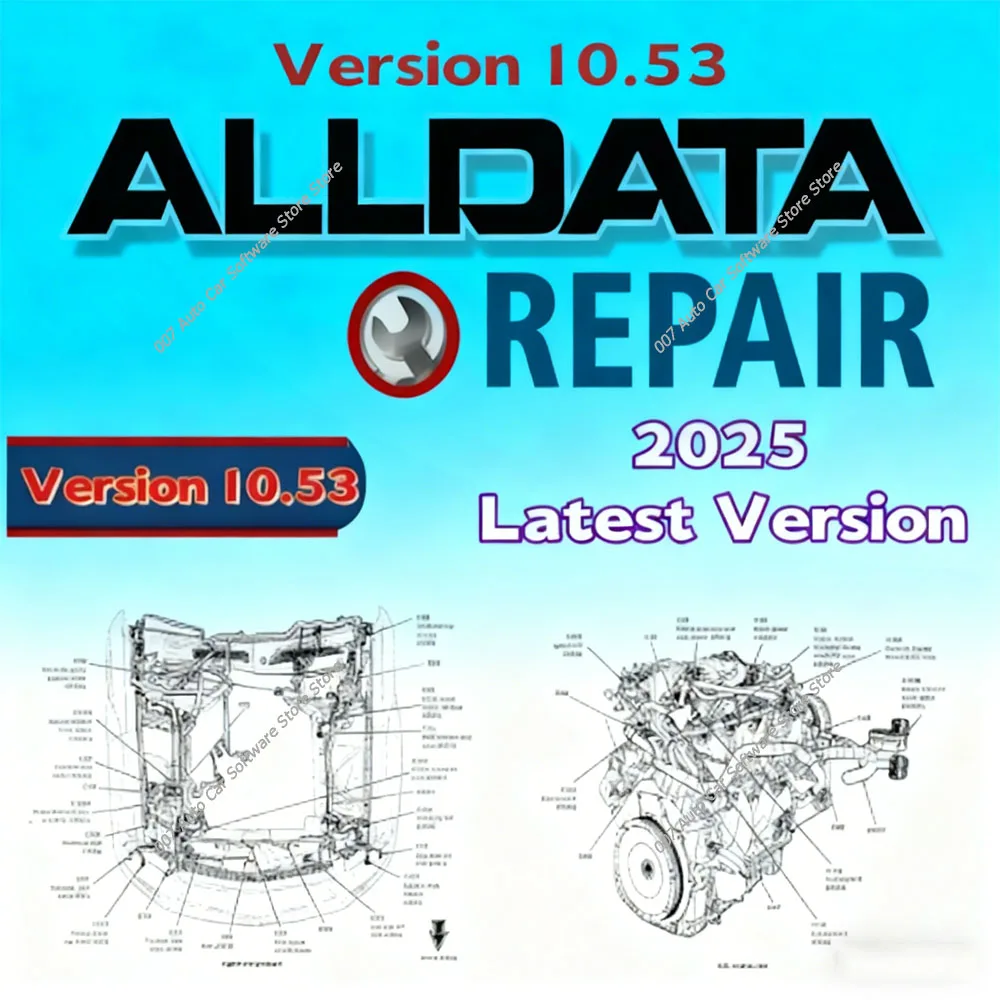 

2025 Hot AllData 10.53 Auto Repair Software Comprehensive Car Data with Wiring Diagrams for Vehicle Diagnostic And Maintenance