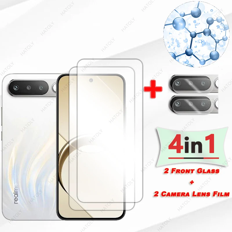 

Защитная пленка HD Clear для Realme 16, стеклянная защитная пленка для экрана Realme 16 5G, защитная пленка для камеры Realme 16