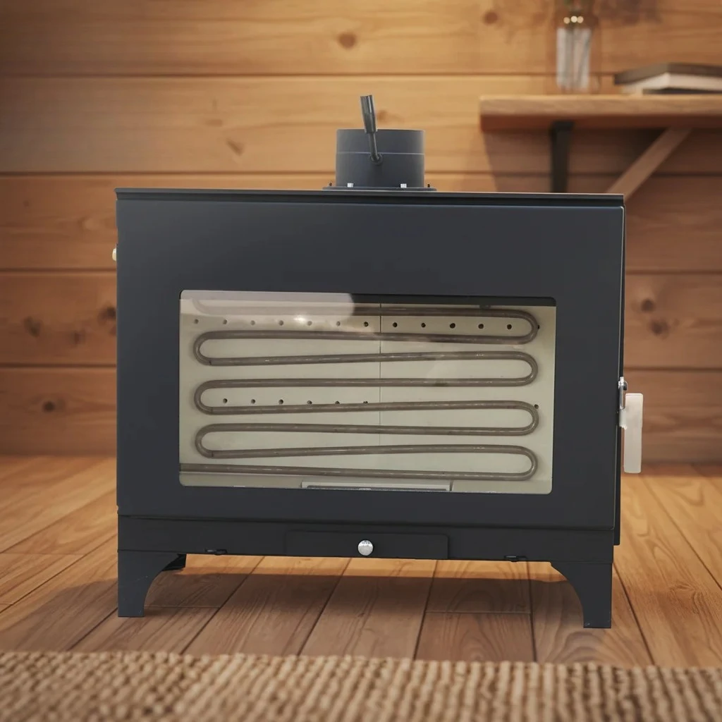 

High Efficiency European Style High Output Clean Multi Fuel Stove Indoor Superior Wood Burning Fireplace