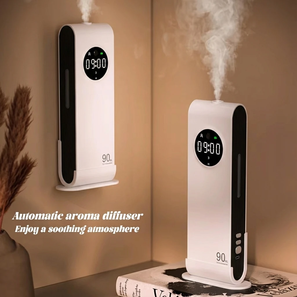 

Automatic Sensor Rechargeable Aromatherapy Essential Oil Diffuser with Night Light Home Fragrance Scent Machine