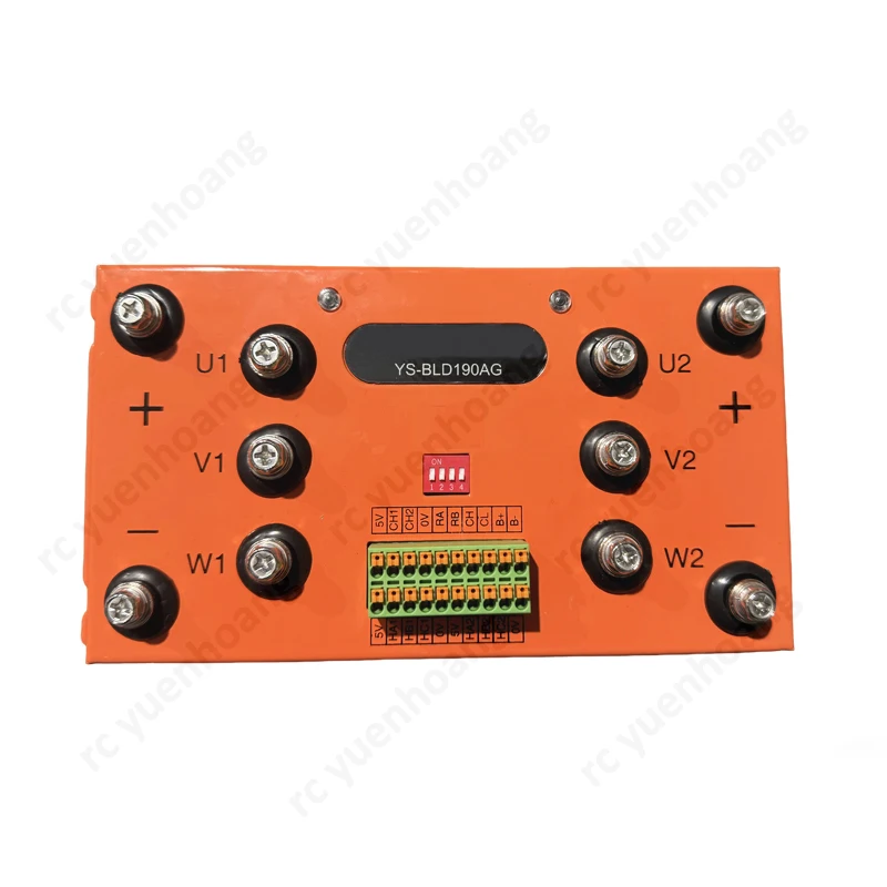 1PCS RC Tracked Vehicle Dual-Channel Brushless Motor Controller 15-100V Voltage 2000W Driver DIY Accessory for Lawn Mower Model view 2