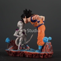 17cm/6.7in Anime Dragon Ball Z Figure DBZ Action Figure Goku vs Frieza Figure Collection Toy Gift