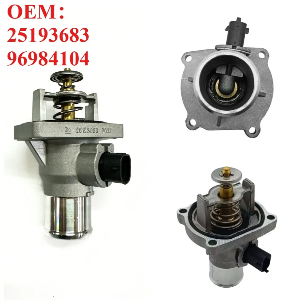 

Термостат охлаждения OEM: 96984104 25193683 55578419 для Chevrolet Cruze, Orlando, Sonic, Trax, Opel Astra, Zafira, Signum, Aveo