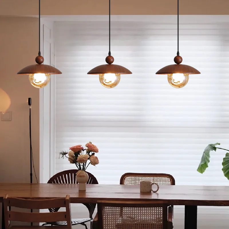 Vintage Dining Room Pendant Light Retro Farmhouse Ceiling Lamp for Kitchen Breakfast Nook Hallway Bedroom Living Room Decor