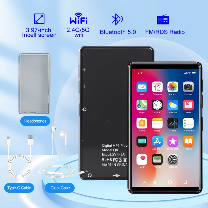 Pocket Walkwan مزود بتقنية Bluetooth وWi-fi MP3 Tunes ومقاطع MP4 على أطراف أصابعك بسعر فائق وبأسعار معقولة