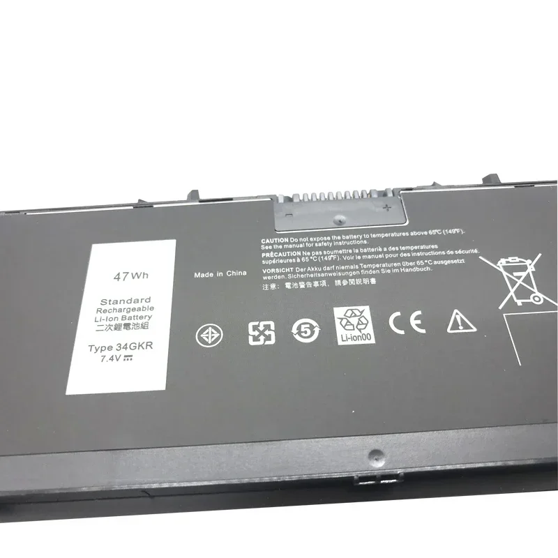 Lmdtk แบตเตอรี่แล็ปท็อป34GKR ใหม่สำหรับ Dell Latitude E7420 E7440 E7450 V8XN3 G95J5 0909H5 0G95J5 5K1GW 3RNFD