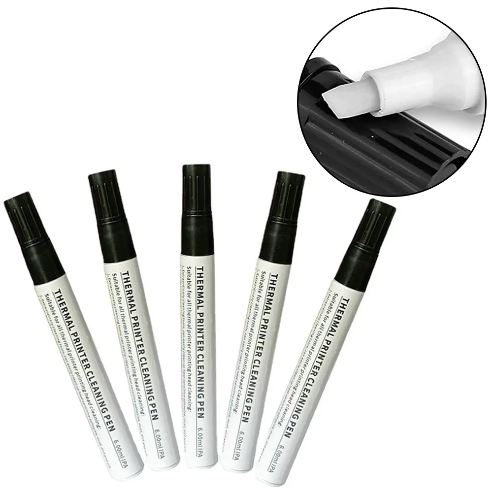 Printhead Cleaning Pen, Easy to Use and Effective, Suitable for All Thermal Printers, Safe for Coated Surfaces