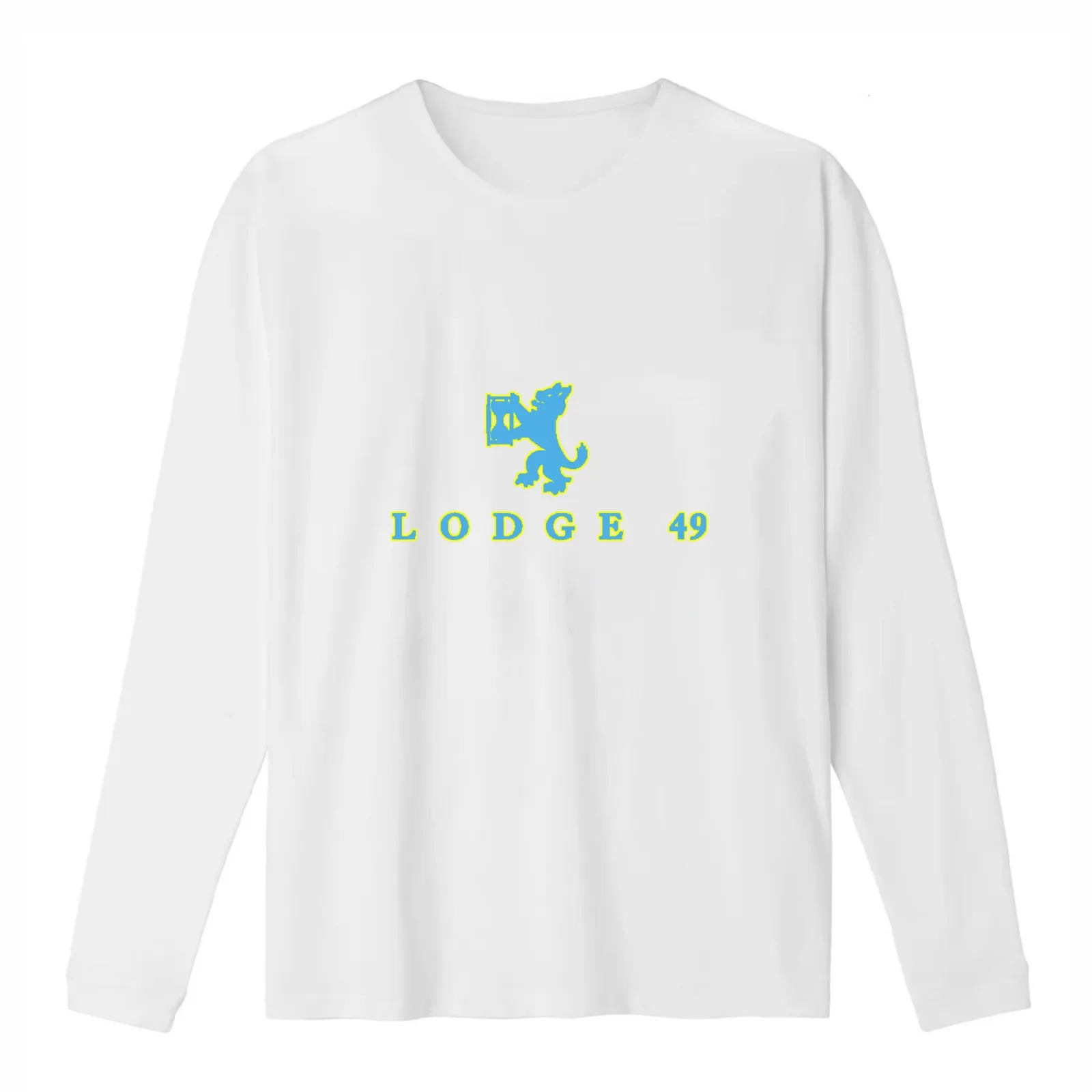 Lodge 49 T-Shirt Summer Casual Cotton Tee Oversized Streetwear Tops Vintage Graphic Print Loose Fit Short Sleeve