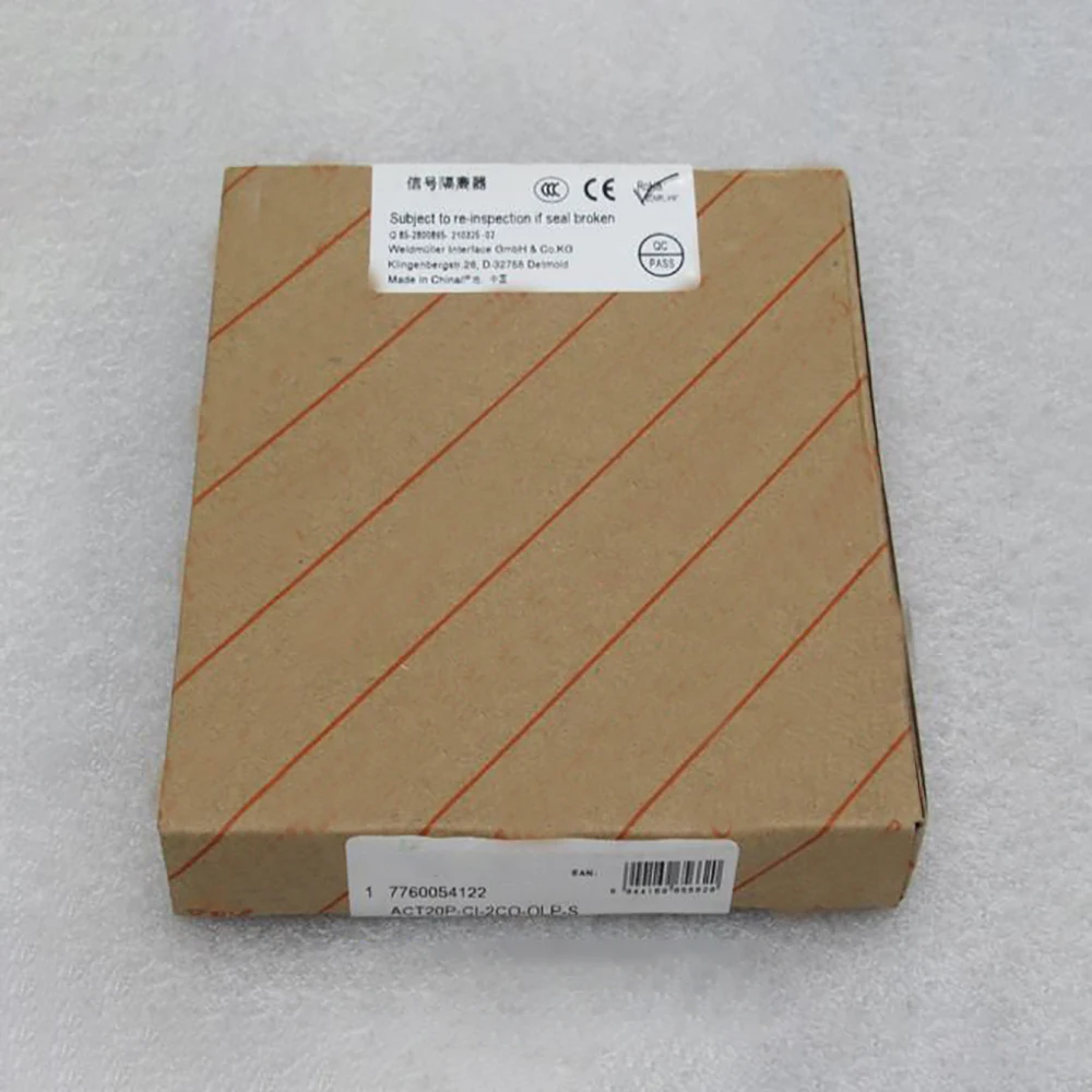 1pcs For Weidmuller Isolator ACT20P-CI-2CO-OLP-S 7760054122