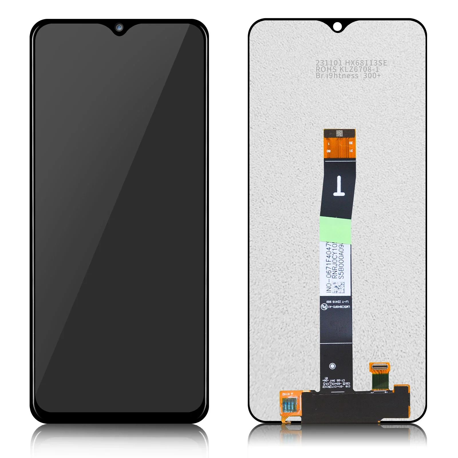 Xiaomi Redmi 12C LCD Display Touch Screen Digitizer Substituição, Montagem De Peças De Telefone, 6.71"