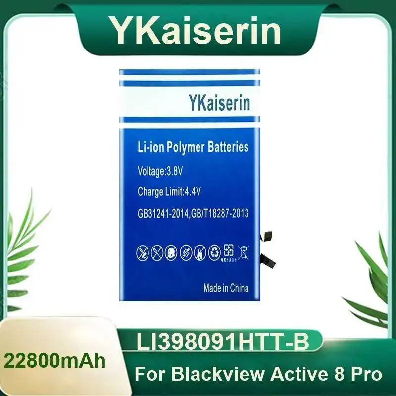 

22800Mah High-Performance LI398091HTT-B For Blackview Active 8 Pro Tablet Battery Stable Power Supply