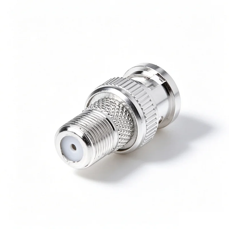 BNC Male Plug To F Female Adapter F Type To BNC Connector Jack Coaxial Plug For CCTV Camera