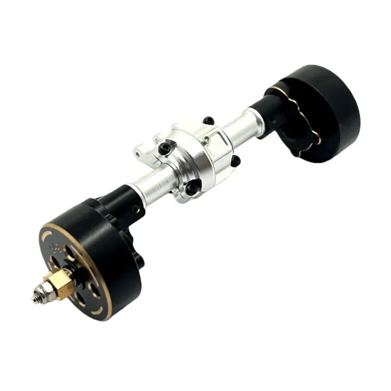 For Hyper GO MJX 1/18 H18P RC Car Brass Front Rear Cup Counterweight C-seat Gear Cover Metal Upgrade parts