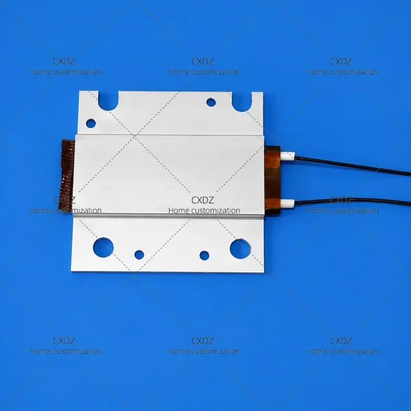 10PCS Automatic Thermostat Heater Plate Aluminum Shell Type PTC Heater for 220V 12V 24V