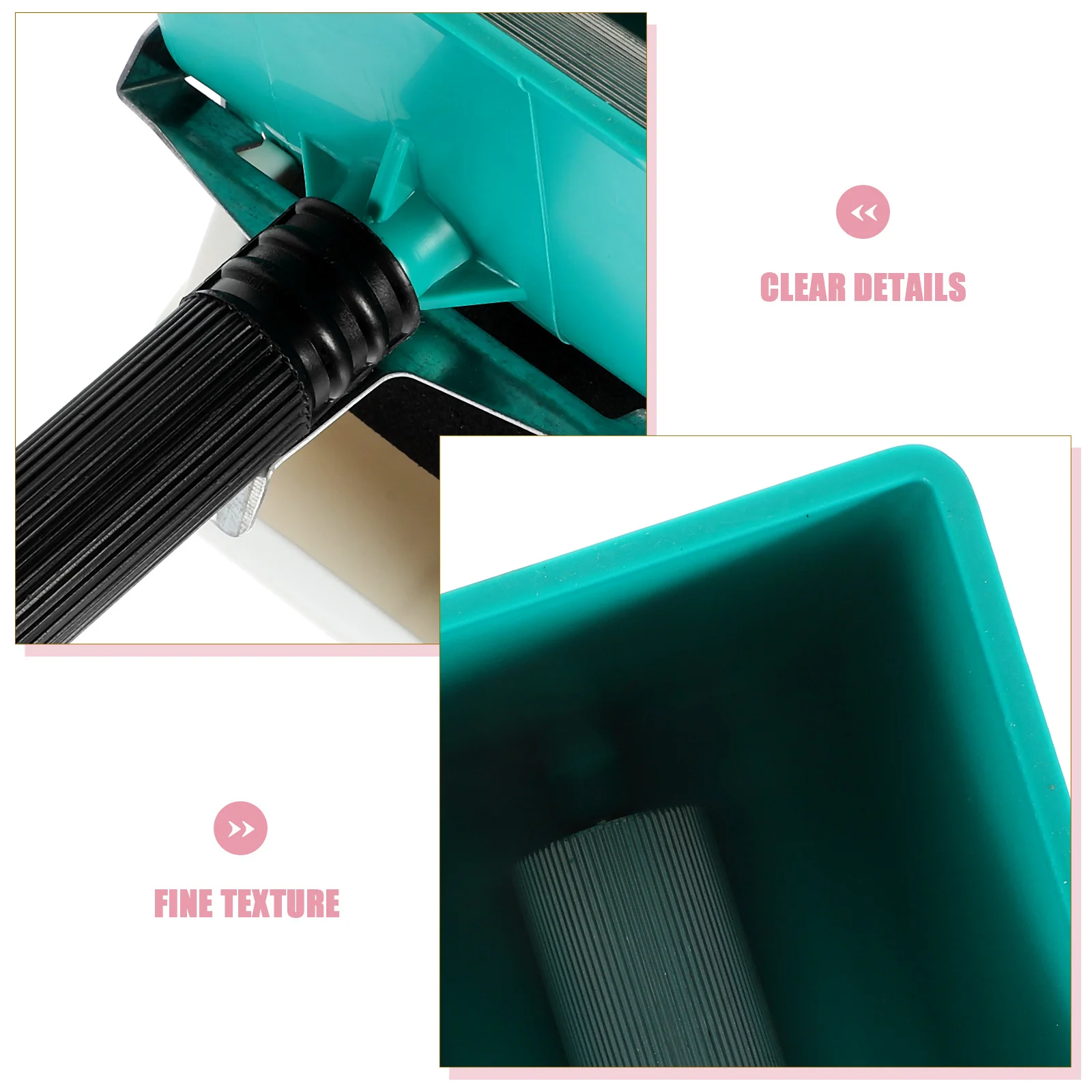 1 مجموعة 1 مجموعة الغراء قضيب الأسطوانة دائم دليل طلاء أداة للخشب بولي كلوريد الفينيل اللاتكس لاصق يده قابل للتعديل مفرشة المغلفة #4