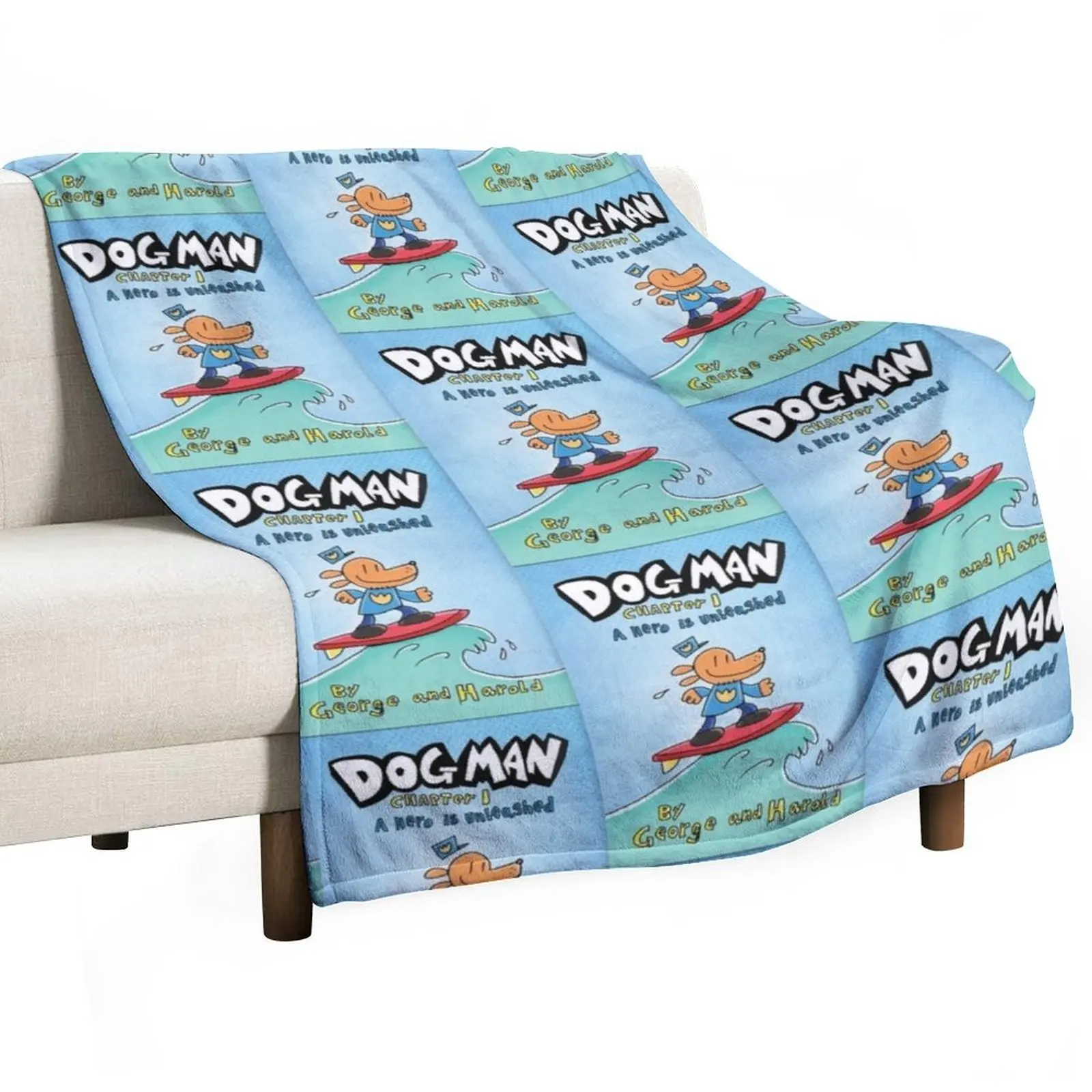 

Dog Man Movie Dav Pilkey Throw Blanket Winter beds For Baby Comforter Decorative Beds Blankets