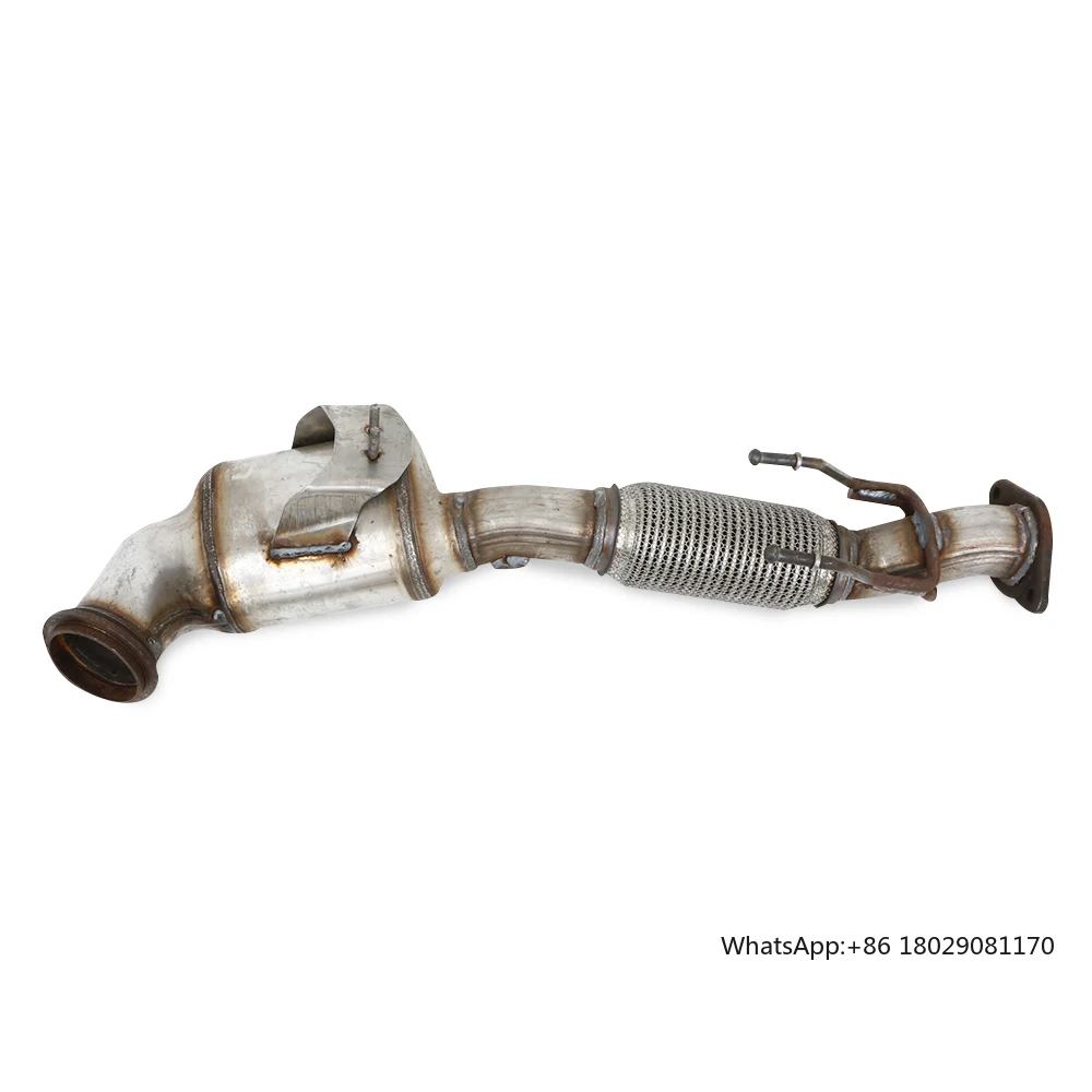 

Best Selling Wholesale Three-way Catalytic Converter Stainless Steel 409 Catalytic Converters For Ford Wing Bo 2.0