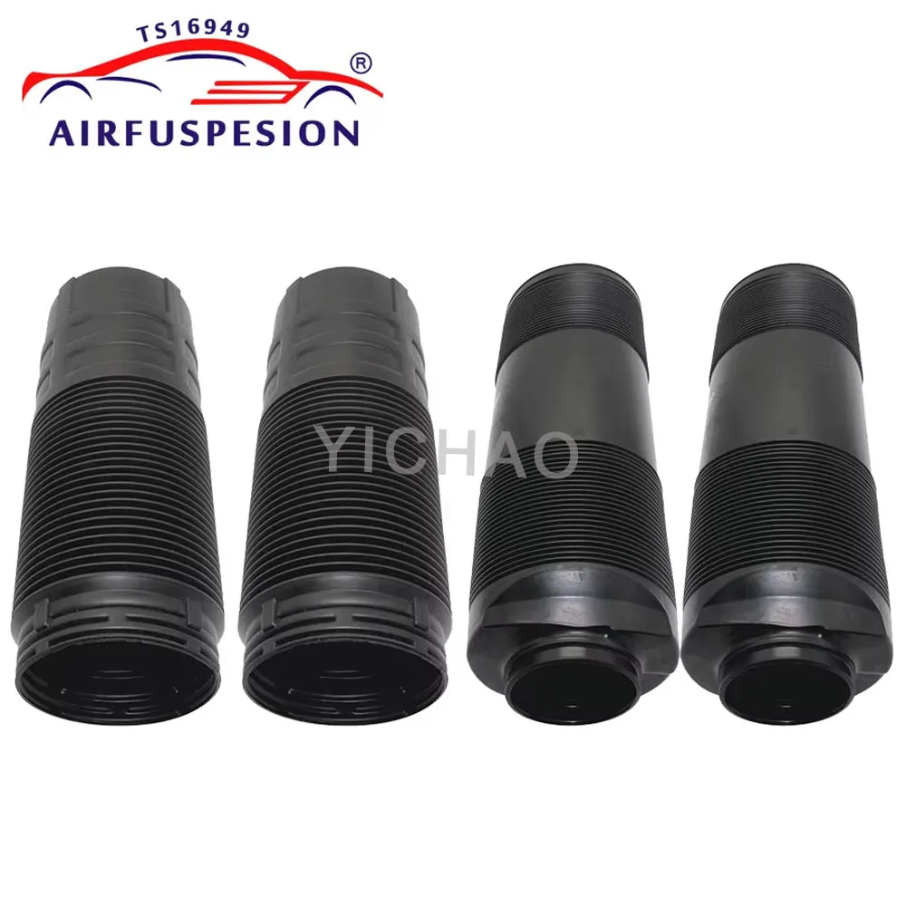 4PCS Front+Rear ABC Hydraulic Shock Absorber Dust Cover For Mercedes Benz S-Class W220 W215 A2203201538 A2203208113 A2203206113