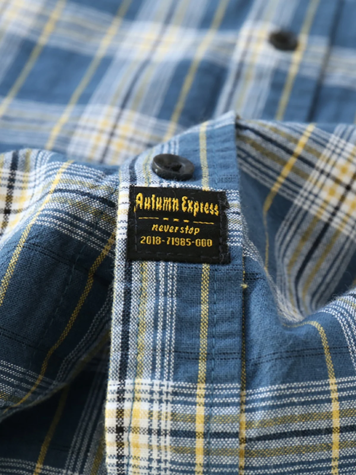 

Japanese Style Men's Long Sleeve Cotton Shirt with Stripes Business Casual Summer Fashion Commute Loose Fit Button Detail