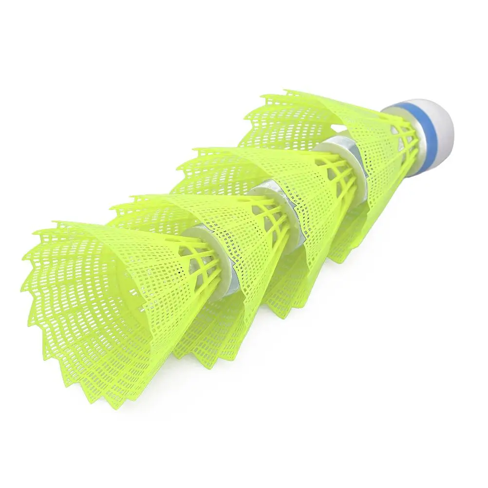 4 Pcs Luminous Badminton Night Play Shuttlecock Fine Workmanship LED Lighting Practical