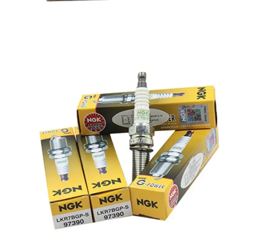 

4 шт. NGK Platinum Spark Plug LKR7BGP-S 97390 для HondaCR-V XR-V JADE CRIDER Civic Kia Carens K3K4K5 Hybrid Shuma iX25 iX35 G4NA