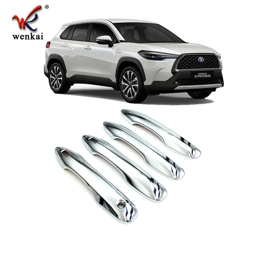 

For Toyota Corolla E210 2019- 2022 Yaris Cross Hybrid 2020 2021 Accessories Car Door Pull Doorknob Catch Door Handle Bowl Cap