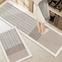 Diatomite Super Absorbent Kitchen Mat Non-slip Kitchen Rug Elliptical/Elongated Washable Comfortable Carpet For Kitchen Bathroom
