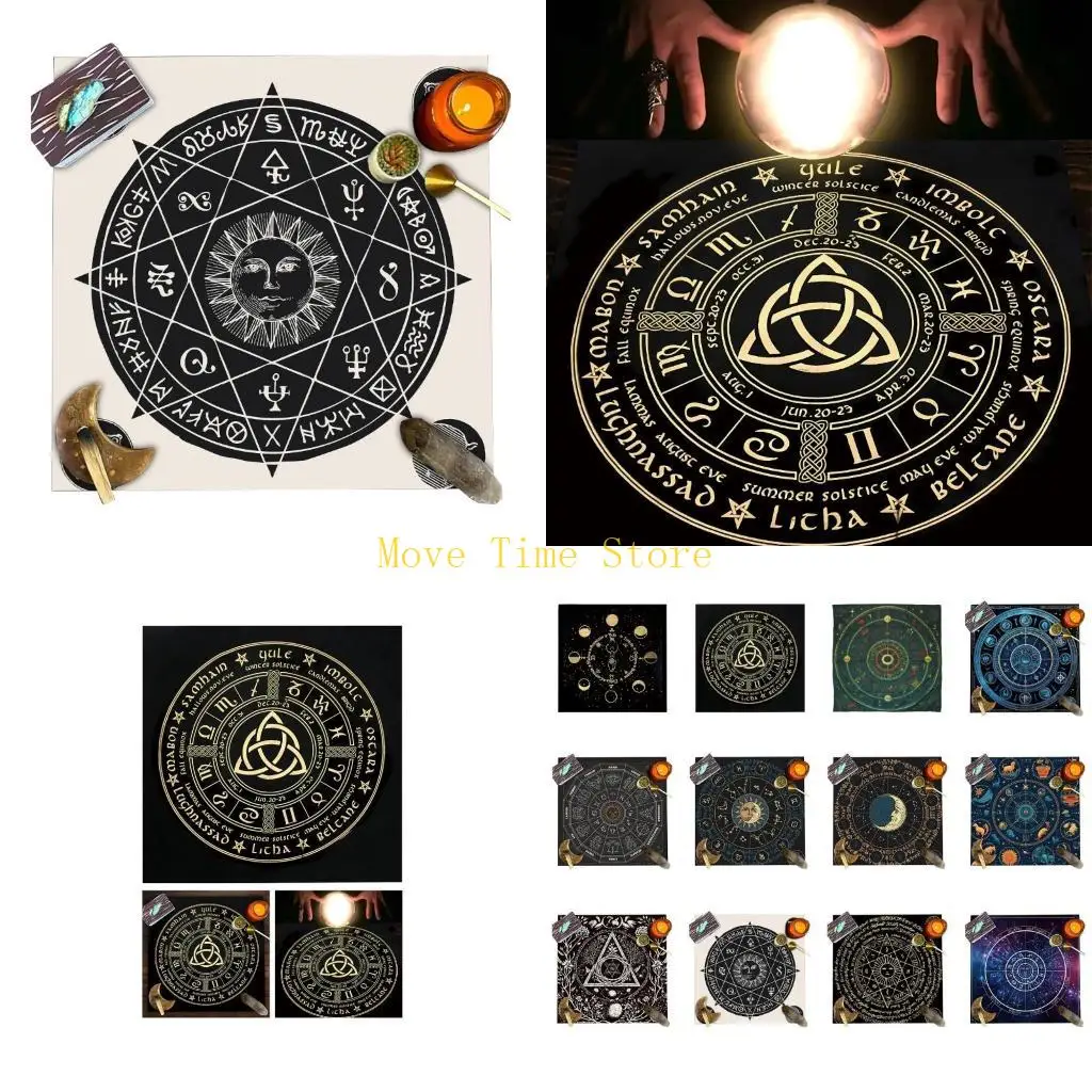 

92me Moonphase Astrogys Altars ткани табличка таблицы таблицы таблицы таблицы