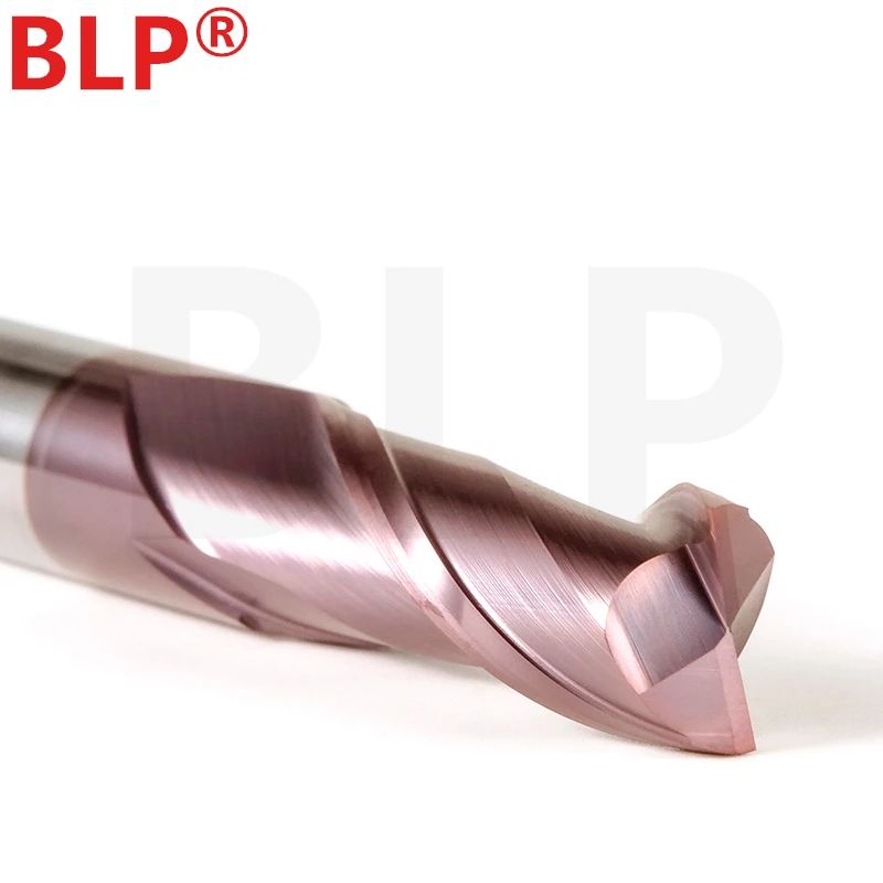 HRC60 2Flut Milling Cutter Alloy Coating Tungsten Steel Tool Cnc Maching 2 Blade  Endmills Top Kit Milling Cutter Machine Tools